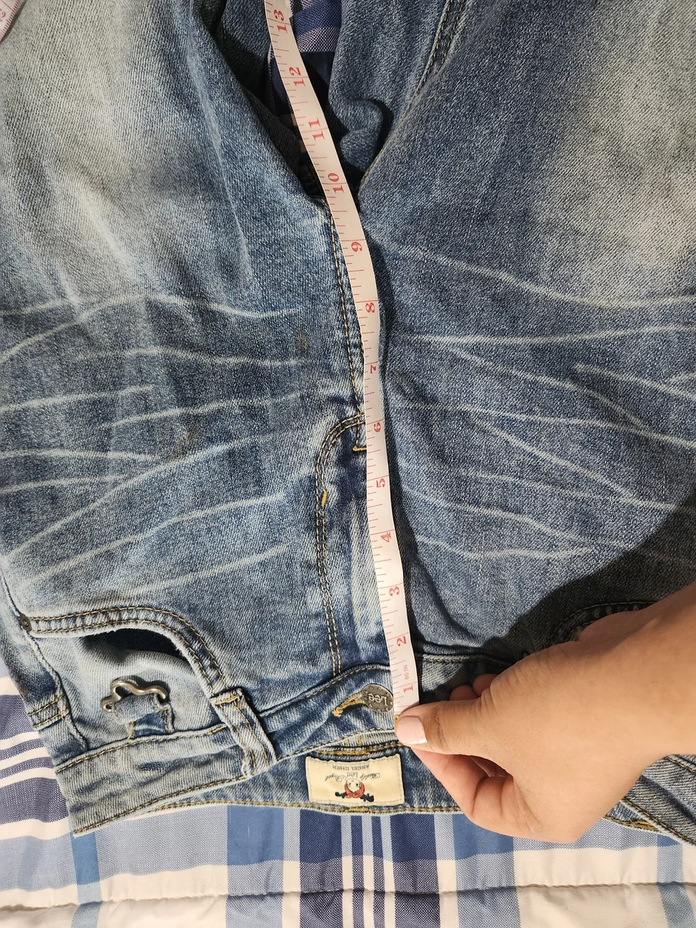 Buddy Angel, Lee Angel Chen Light Wash Distress Jeans - Classic Casual Fit